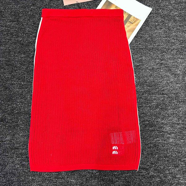 Casual Dress Womens Summer Dresses Fashion Hollow Skirts Designer Woman Sleeveless T Shit Classic Letter Pattern Skirt Womens Tops Clothing