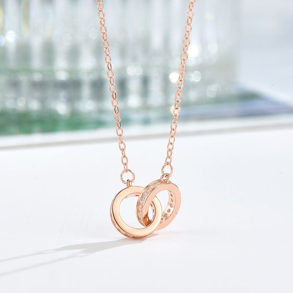 designer jewellery tennis chain collana sterling silver jewelry diamond necklace Top Quality Bracelet set wedding statement jewelry circular