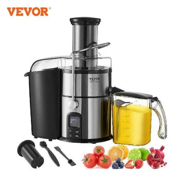 VEVOR juicer 850W motor centrifugal juicer easy to clean centrifugal juicer big mouth for fruits and vegetables B240809