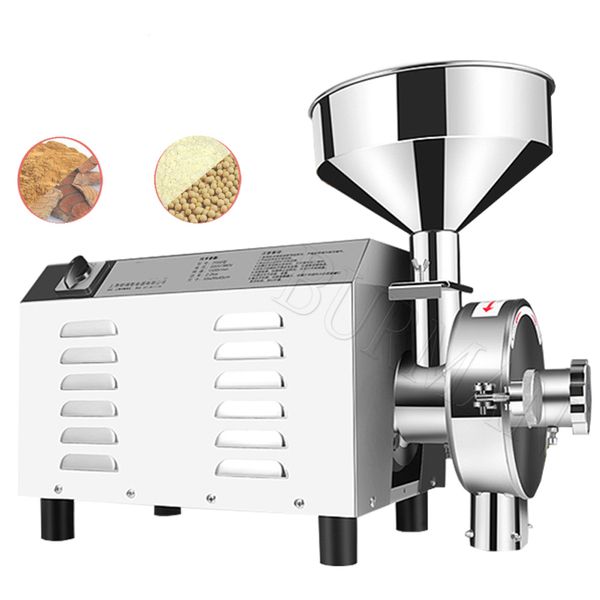 Powder Grinder Spice Grinder Grain Crusher Large Commercial High Capacity Stainless Steel