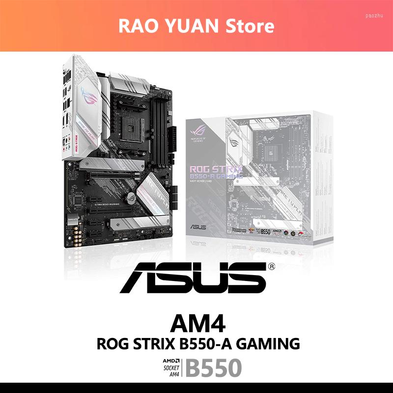 Motherboards ASUS ROG Strix B550 A Gaming AMD AM4 Zen 3 Ryzen 5000 &amp; 3rd Gen ATX Motherboard PCIe 4.0 2 RGB Aura Sync