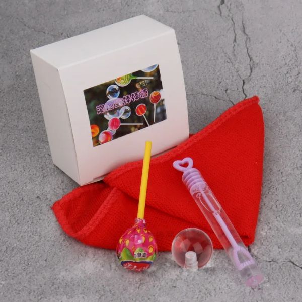 Bubbles Turn Into Iollipops Magic Tricks Props Suit Funny Stage Toys for Children Street Gimmick