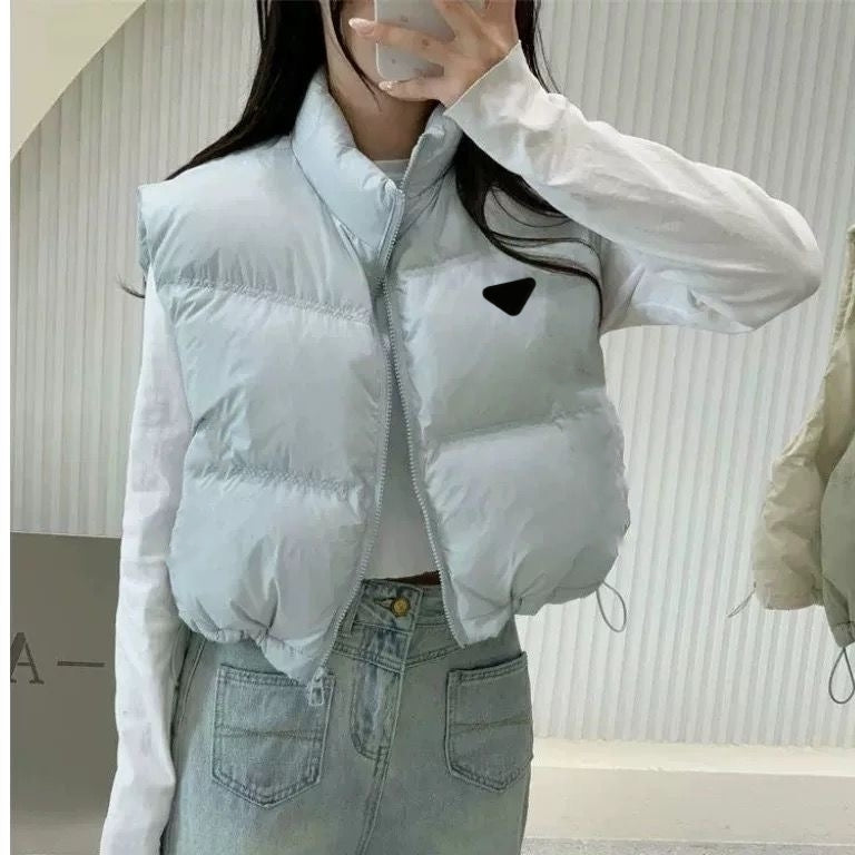 Womens Vests Designer Puffy Jacket hoodies winter womens Jacket Tanks parka top fashion Sleeveless Woman Jackets Designers Coat Outwears Windbreaker