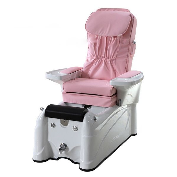 Electric Foot Massager Machine Deep Vibration 2 In 1 Foot And Calf Massager Machine Nail Pedicure Spa Salon Furniture Pink Color Massage Ped