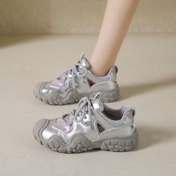 CRLAYDK Women&#039;s Sport Sneakers Mesh Hiking Outdoor Summer 2024 Breathable Shoes Hollow Out Casual Walking Work Tennis for Lady dhshoesw