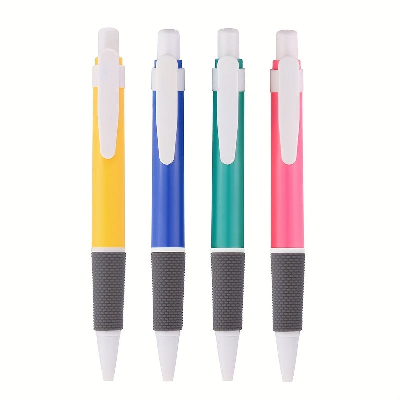 TEMU 4pcs-10pcs Blue 0.5mm Ballpoint Pens For Office, Students, And Business, With Push-button Mechanism