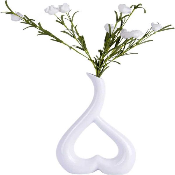 10 Shaped Ceramic Vase Statues for He Decoration - Exquisite Pottery Decor to Enhance Space shros White pot Urn vaseT250117
