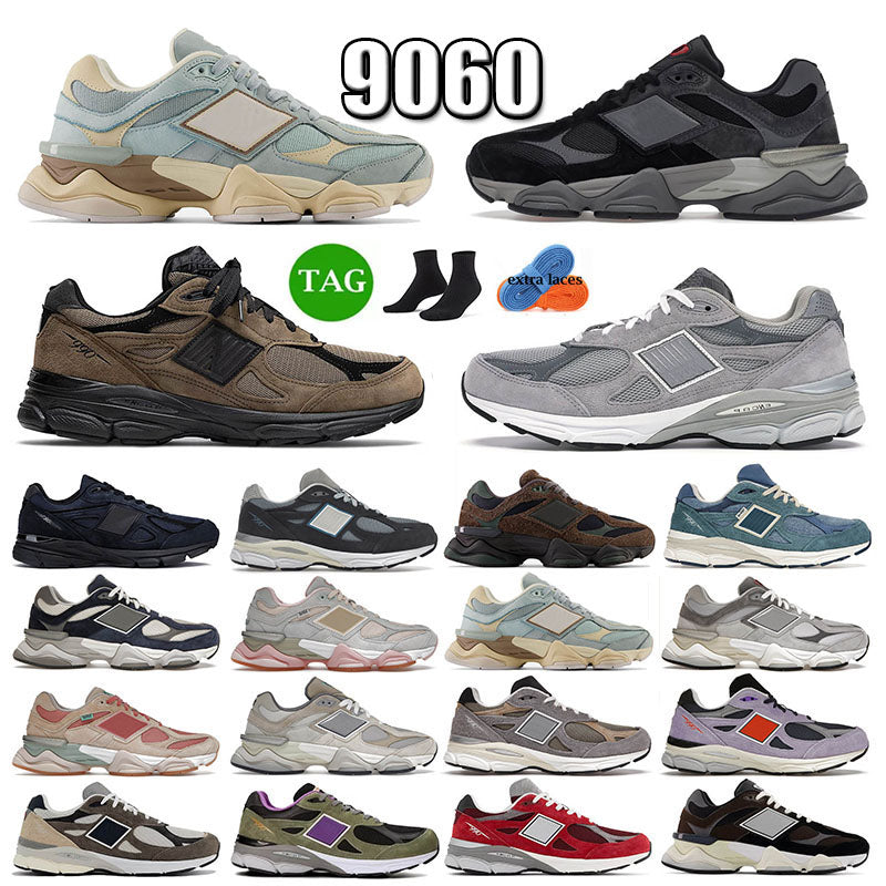 990v3 Running Shoes Designer 9060 Mens Women 990 v3 JJJJound Olive Brown Black MiUSA Teddy Santis Sea Salt Rain Cloud Grey Sneakers Outdoor Sports 3