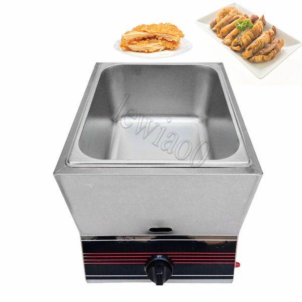 Commercial Single Pan Deep Fryer Chips Machine Potato Industrial Fryer