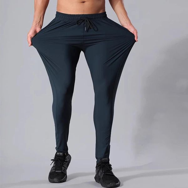 Calças de corrida esportiva Men Roupador de futebol esportivo Jogadores de moletom Sorto de ginástica Fitness Clothing Workout Male Tracksui