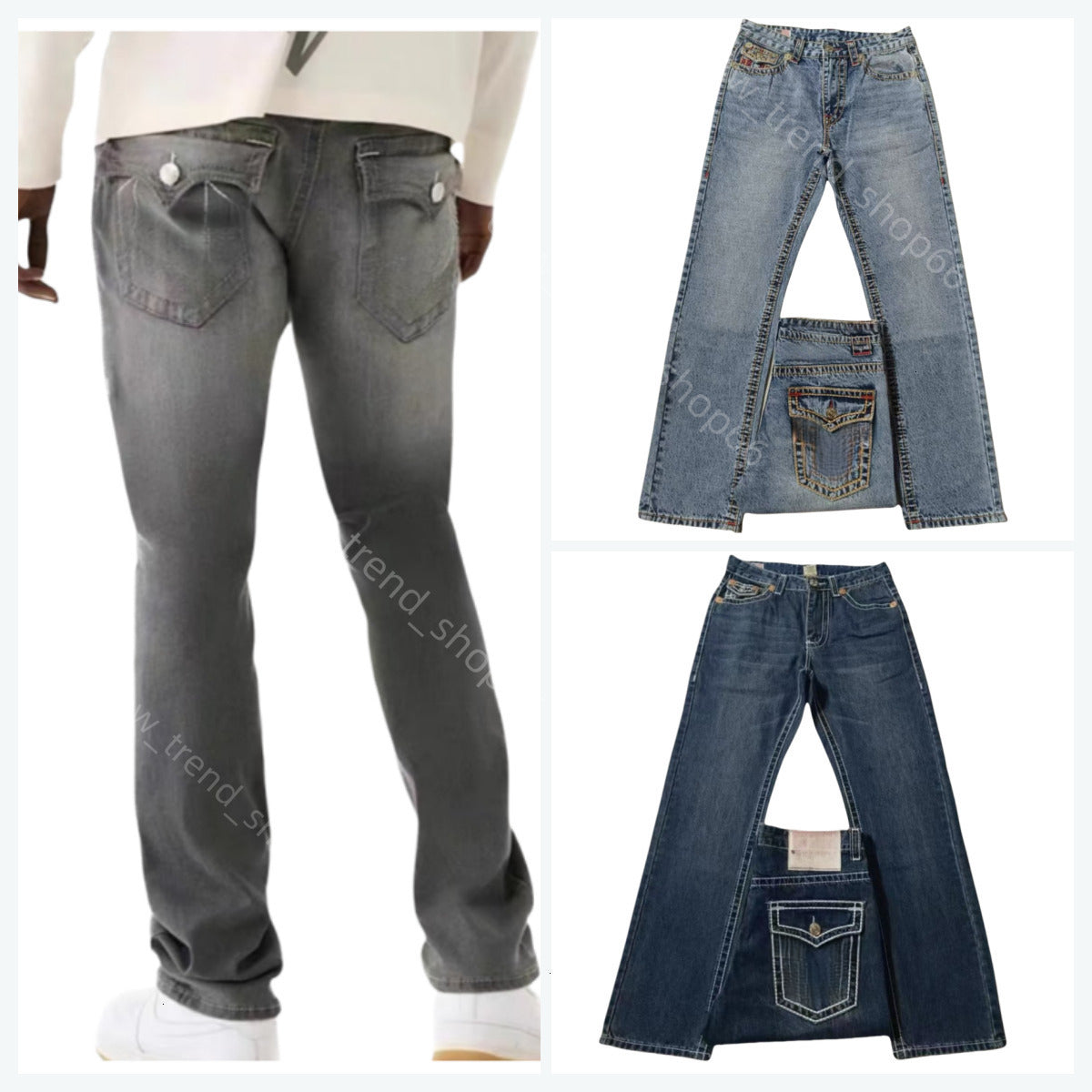 25ss new style jeans High quality man designer jeans pant Riding Jeans Denim Jeans Spring Summer Black jeans Men's and Women Jeans baggy jeans