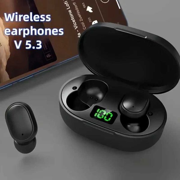 6S Wireless Bluetooth Earphones Waterproof Noise Elimination LED Earphones with Microphone Wireless Earphones Bluetooth Earphones CL250110
