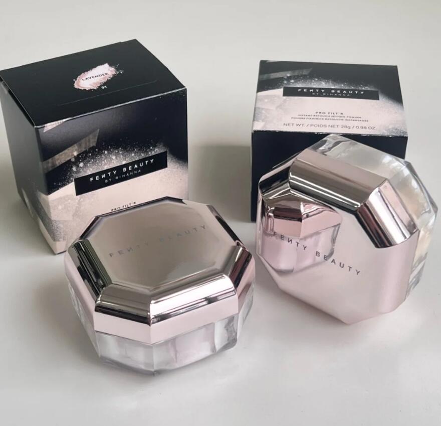 28G Setting Powder 2Color Butter Lavender Matte Mineral Oil-Control Long-Lasting Loose Powder Concealer Finishing Bronzer Contour Face Makeup