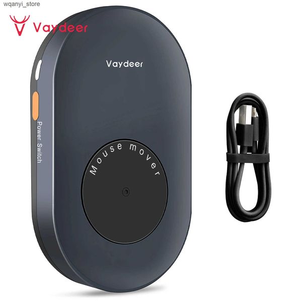 Mice VAYDEER Mouse Jiggler Mouse Mover Mouse Movement Simulator with ON-OFF Switch for Computer Awakening L240910