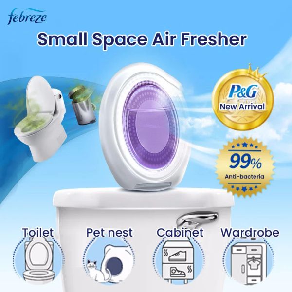 Febreze Toilet Deodorant Lasting Fragrance for Bathroom Elevator Eliminate Odor Deodorant Remover Air Freshener Keep 1000 Hours