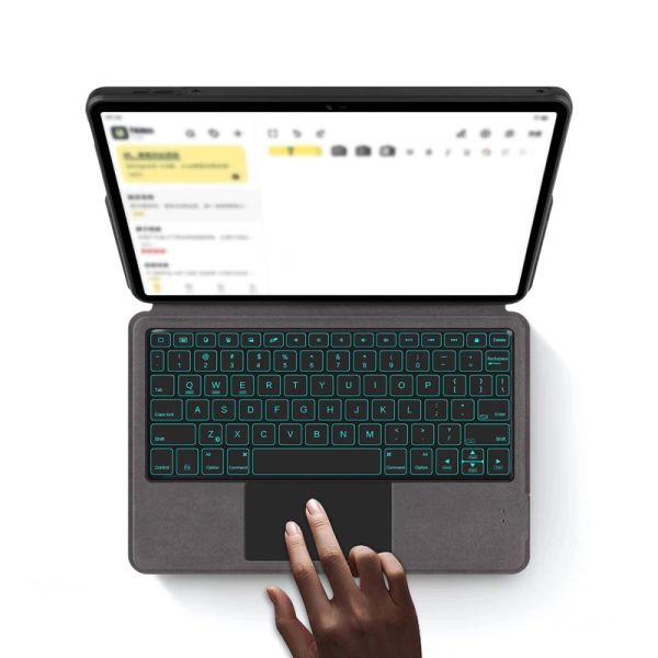 HUWEI Backlit Keyboard Case For Huawei Honor Pad X9 2023 Honor Pad X 9 X9 11.5&quot; Tablet Cover Spanish Portuguese Arabic French