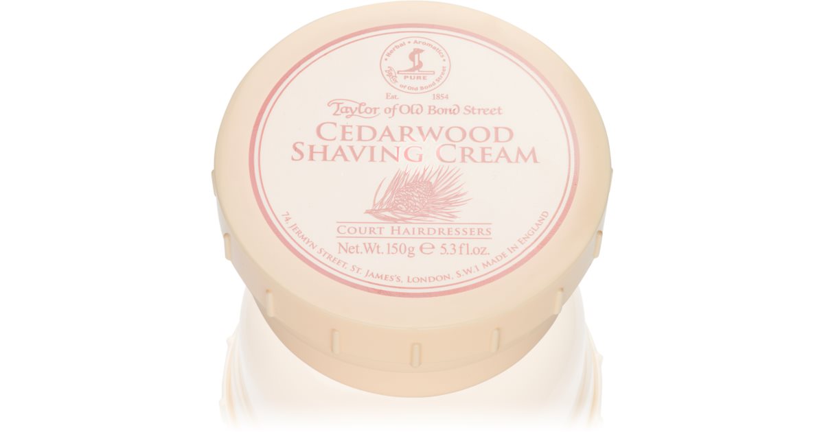 Taylor of Old Bond Street Cedarwood shaving cream 150 g