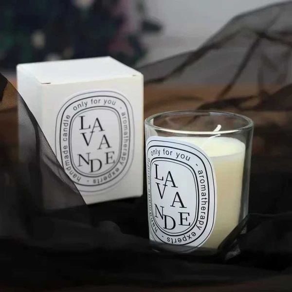 Scented Candle Transparent romantic scented candles Light perfume Gift Guests Wedding H250113 8F6H