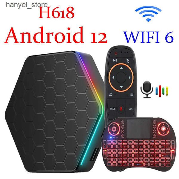 Android TV Box New Android 12.0 TV Box T95Z PLUS Allwinner H618 4G Chip 64G Dual Wifi6 6K HDR Android 12 Media Player Smart Set Top Box T95