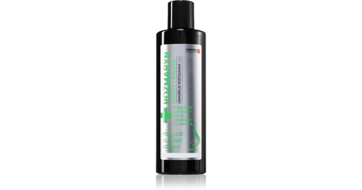 Cemio Rosemary hair conditioner for stronger and shinier hair 250 ml