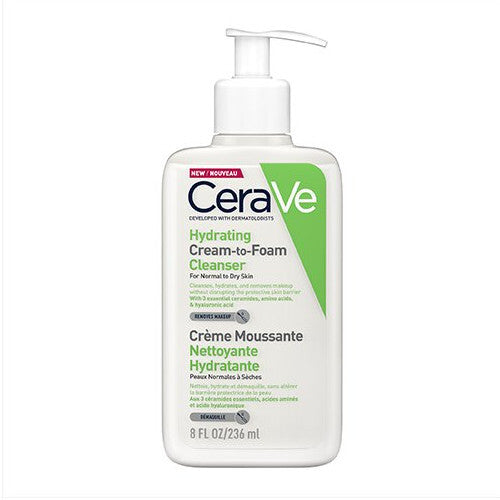 Cerave Moisturizing Cleanser i Cream Mousse - Volumen: 236 ml