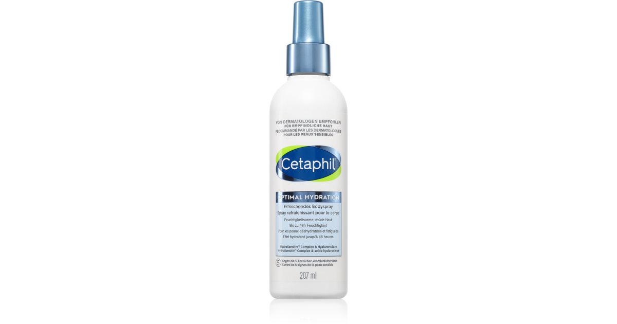 Cetaphil Optimal Hydrating Body Spray 207ml