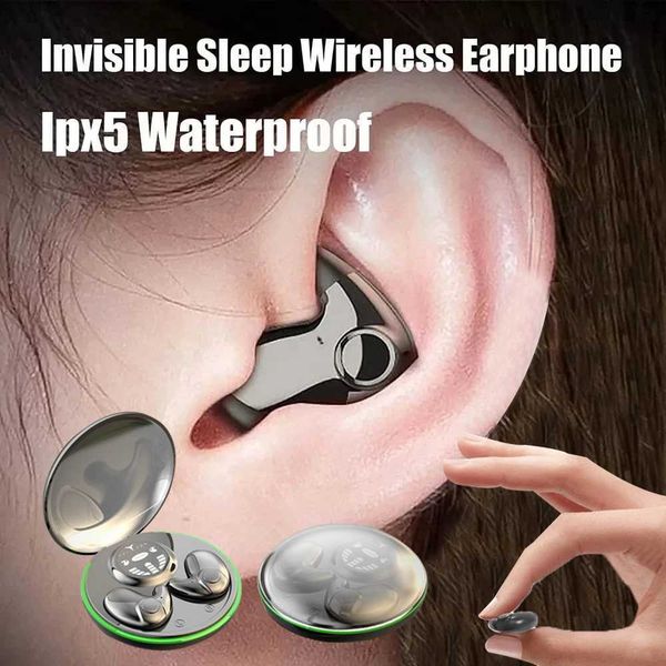 Mini Sleep Earphone Bluetooth 5.3 Invisible Headphones Wireless Headsets Hidden Earbuds IPX5 Waterproof for Huawei Xiaomi iPhoneCL240801