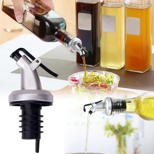 5-1Pcs Leakproof Silicone Wine Spout - Food Grade Rubber Seal Oil Bottle Stopper Cap Liquor Pourer dh910320090