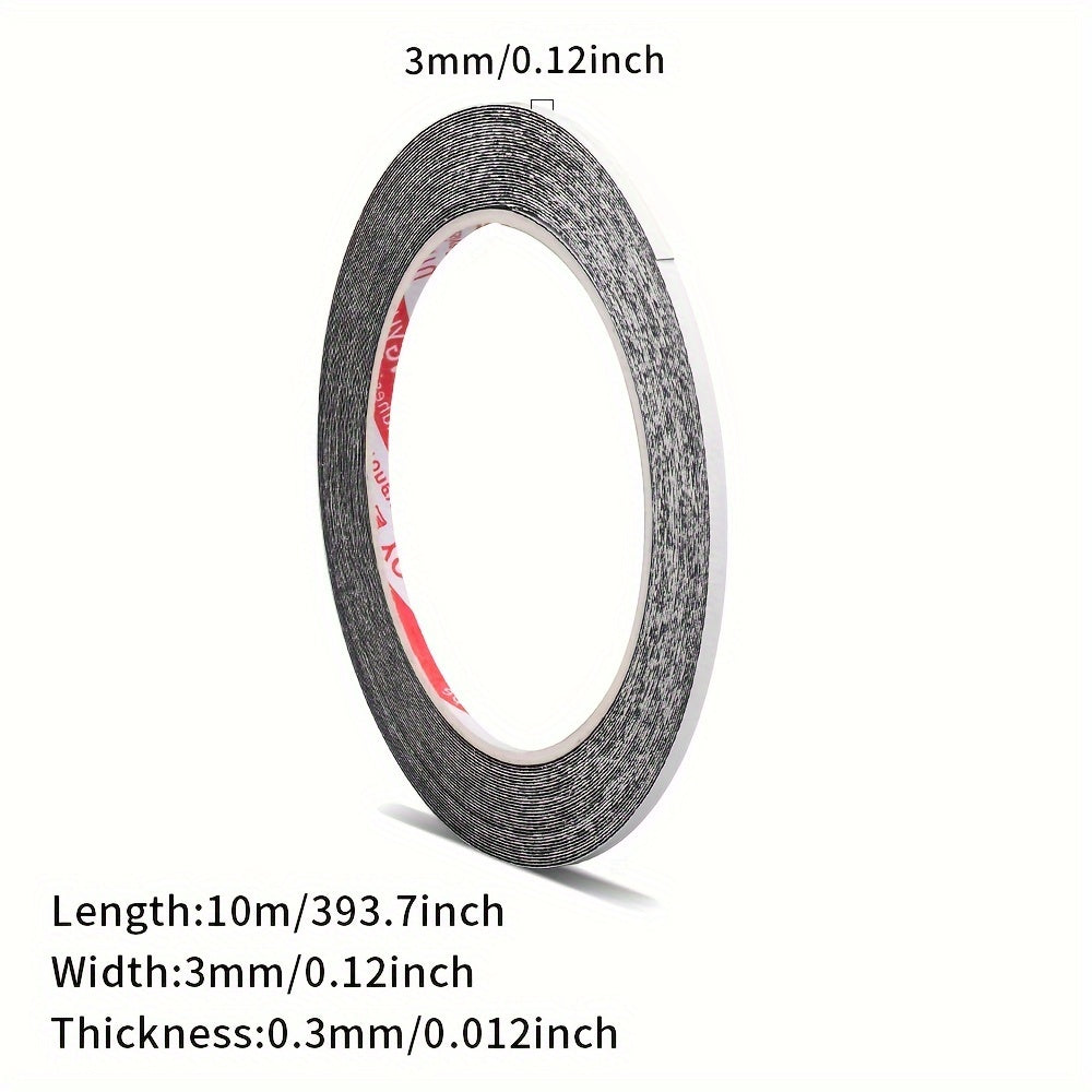 TEMU Double-sided Mounting Tape For Phone Lcd Screen, Tv Monitors And Tablet Sealing - High Foam Pad Tape For Curved And Flat , Non-waterproof, For