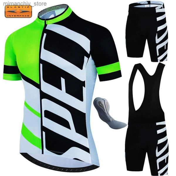 Cycling Jersey Sets 7 hour cycling mat mens bicycle clothing Mtb Bycic bicycle road mens bicycle jersey set Mtb bicycle clothing jacket Q240