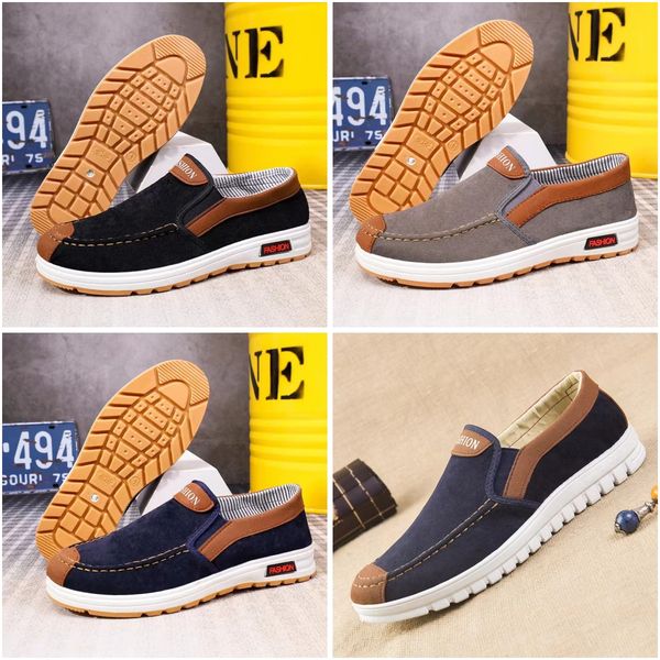 New Fashion Dress Shoes mens Womens Leisure wear resistance Trainers slippers sneakers blue gray yellow outdoors Platform sports Shoe 39-44