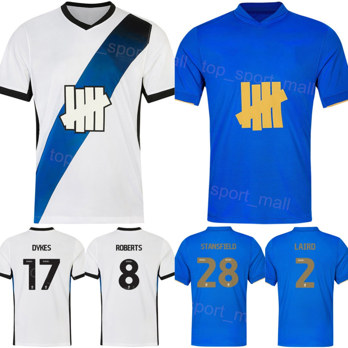 Club 2025-26 Men Soccer Birmingham City Jersey 28 STANSFIELD 8 SEUNG-HO 10 GRAY 2 LAIRD 21 ALLSOP 17 DYKES 24 IWATA 9 FURUHASHI 14 ANDERSON ROBINSON