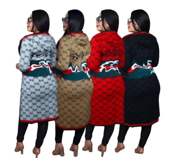 Designer womens sweaters Cardigan knitting jacket fashion Pullover High End Jacquard sweater Autumn winter letter knitwear high quality Warm