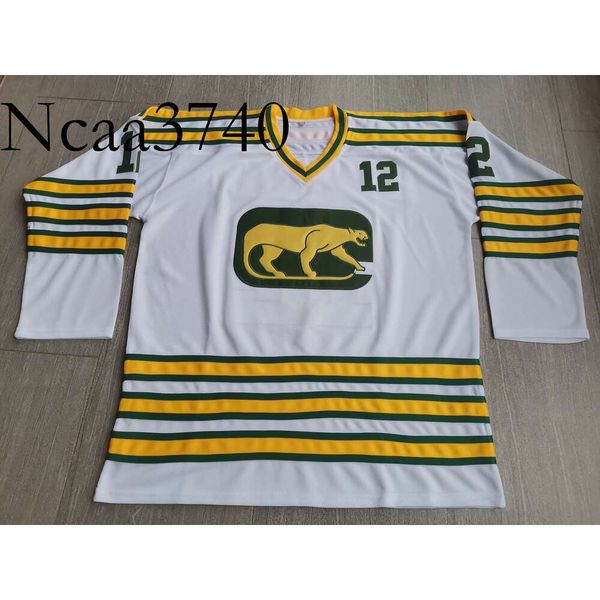 Hockey jerseys Physical photos Chicago Cougars 1970 Pat Stapleton Men Youth Women High School Size S-6XL or any name and number jersey