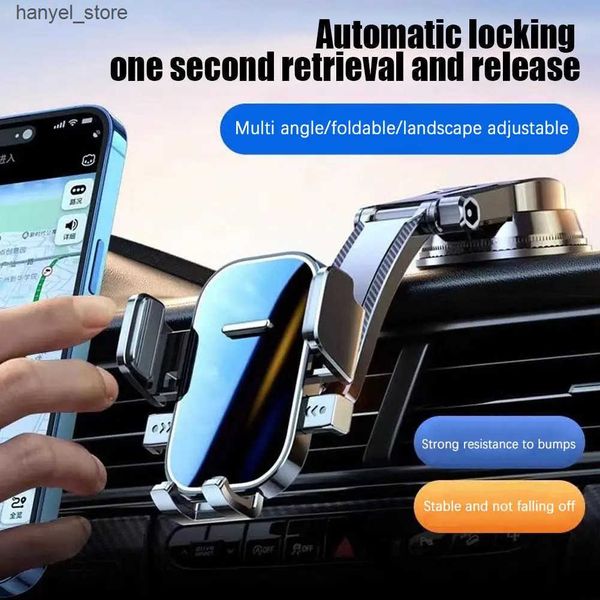 Cell Phone Mounts Holders General suction cup car phone holder 360 windproof cover car mobile car parts internal support bracket battery das