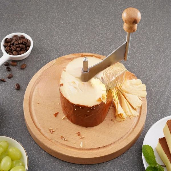 Cutting Wooden Rotary Shaver Manual Kitchen Baking Chocolate Chip Scraper wer Cutter Cheese Shredder