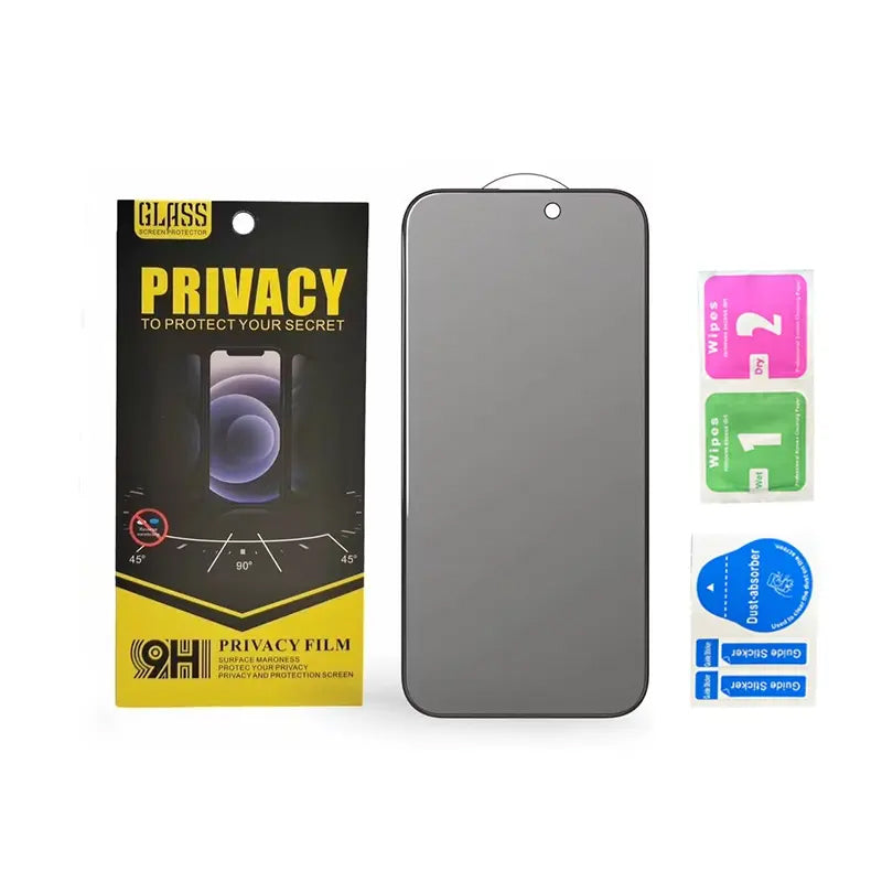 Privacy Tempered Glass Anti Spy Anti-Glare Screen Protector For iPhone 17 Air 16 15 Pro Max 14 Plus 13 12 11 XS Samsung S25 S24 S23 S22 S21 FE A06 A