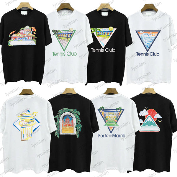 t shirts Designer TShirt Summer men tshirt luxury mens tees tshirt summer round neck sweat absorbing short sleeves