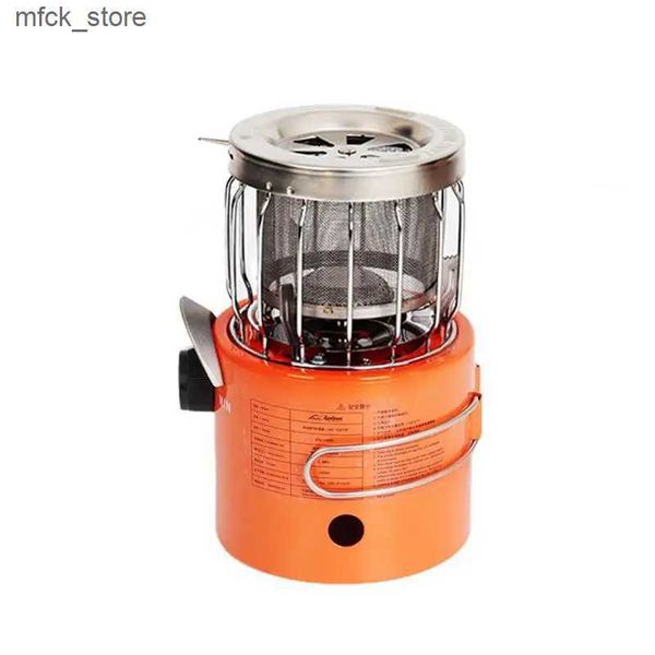 Home Heaters 2 In 1 Portable Gas Stove Hand Warmer Outdoor Camping Mini Heating Stove Camp Tent Gas Heater Household Winter Hand Heater L240