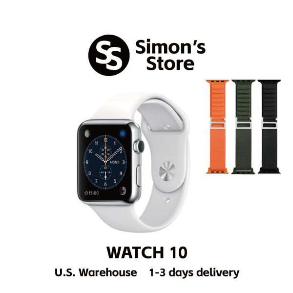 New smartwatch Watch strap for applewatch series 10 49mm 45mm men&#039;s and women&#039;s watches with Bluetooth calling wristband wireless