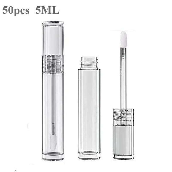 5Ml Empty Tubes Lip Gloss Containers Clear Refillable Lipstick Balm Bottles Eyelash Growth Liquid Tube