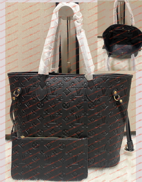 MM 40156-M40995 Luxury designer bag naverfull Women Cross body Embossed Flower Handbag Shoulder Bags Composite Ladies Clutch Tote Bag Female