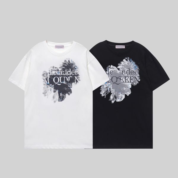 Summer tshir Designer Men Women T Shirts with Letter Printed Casual Mens TShirt Top Quality Men Fashion Tees Streetwear Apparel Polo Black a