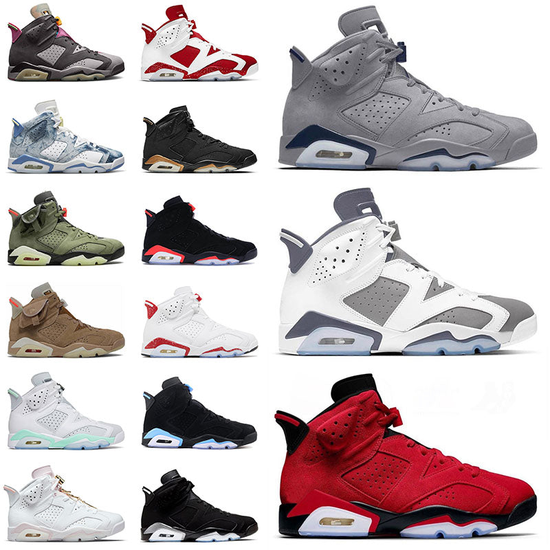 jumpmans 6 basketball shoes for men women washed denim 6s vi toro cool grey tiffany blue cactus jack georgetcown gold hoops sneakers trainers big si