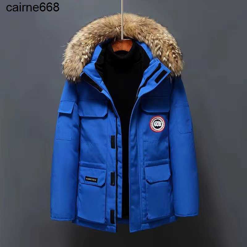 Designer Men&#039;s Down Canada Parkas New Men&#039;s Down Goose jacket Men&#039;s lovers Women&#039;s stand collar Winter thickened warm