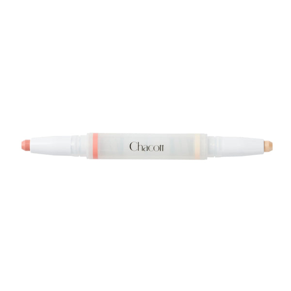 Chacott - Double Multi Crayon - 1.6g - 423 Candle Peach x Shell Pink