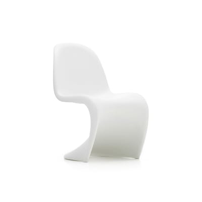Vitra - Chaise enfant Panton Chair - Blanc - Polypropylène teinté - Designer Verner Panton