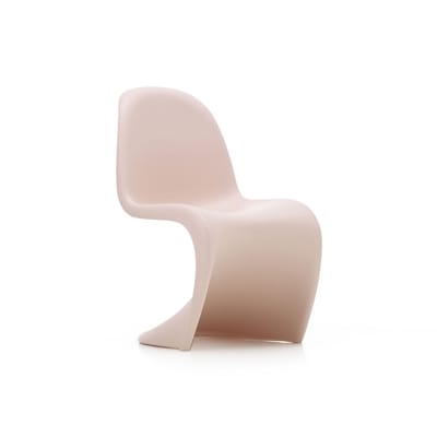 Vitra - Chaise enfant Panton Chair - Rose - Polypropylène teinté - Designer Verner Panton