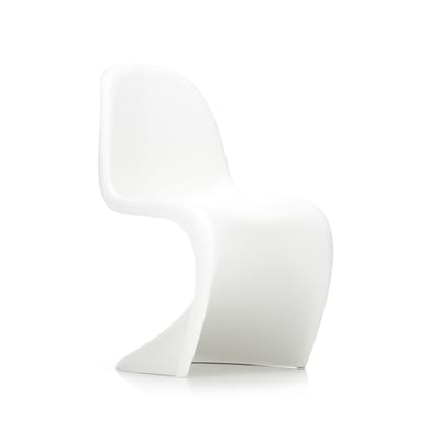 Vitra - Chaise Panton Chair - Blanc - Polypropylène teinté - Designer Verner Panton