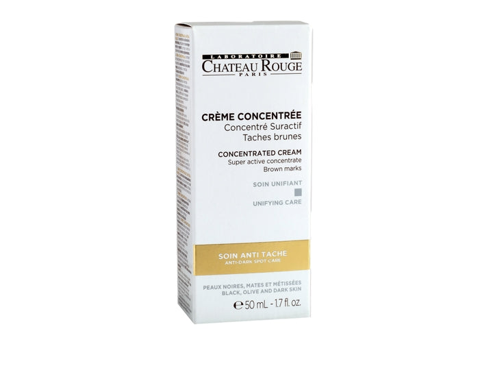 Chateau Rouge Cream concentrat cu îngrijire cu pete și pete maronii din piele neagră și mestizo 50ml
